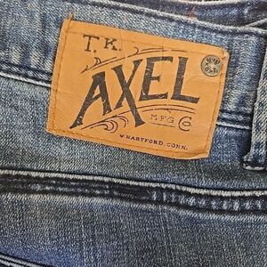 T.K. Axel Original Slim Fit Jeans Mens 32x30 *34x30 Blue Med Wash Stretch Denim